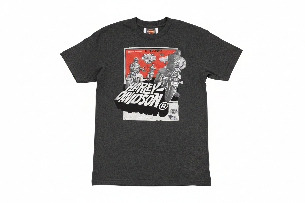 Charcoal Harley-Davidson Journey Tee