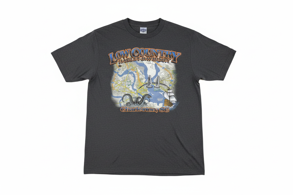 Charcoal Low Country Kraken Tee