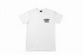 White Low Country Chest Logo Tee - Updated Background